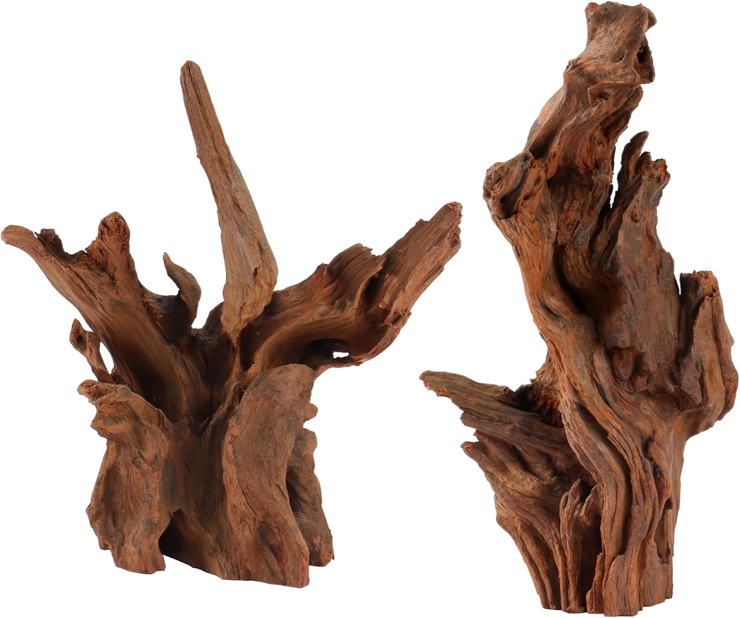 LYPHARD AQUARIUMS Driftwood for Aquarium, 14-18" Extra Large Drift Wood Fish Tank Assorted Branch Decorations Pieces for Reptile Hide